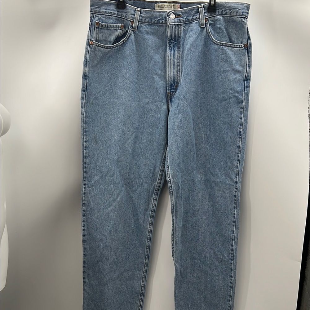 Levi's Blue Relaxed Fit Jeans Classic Denim Style